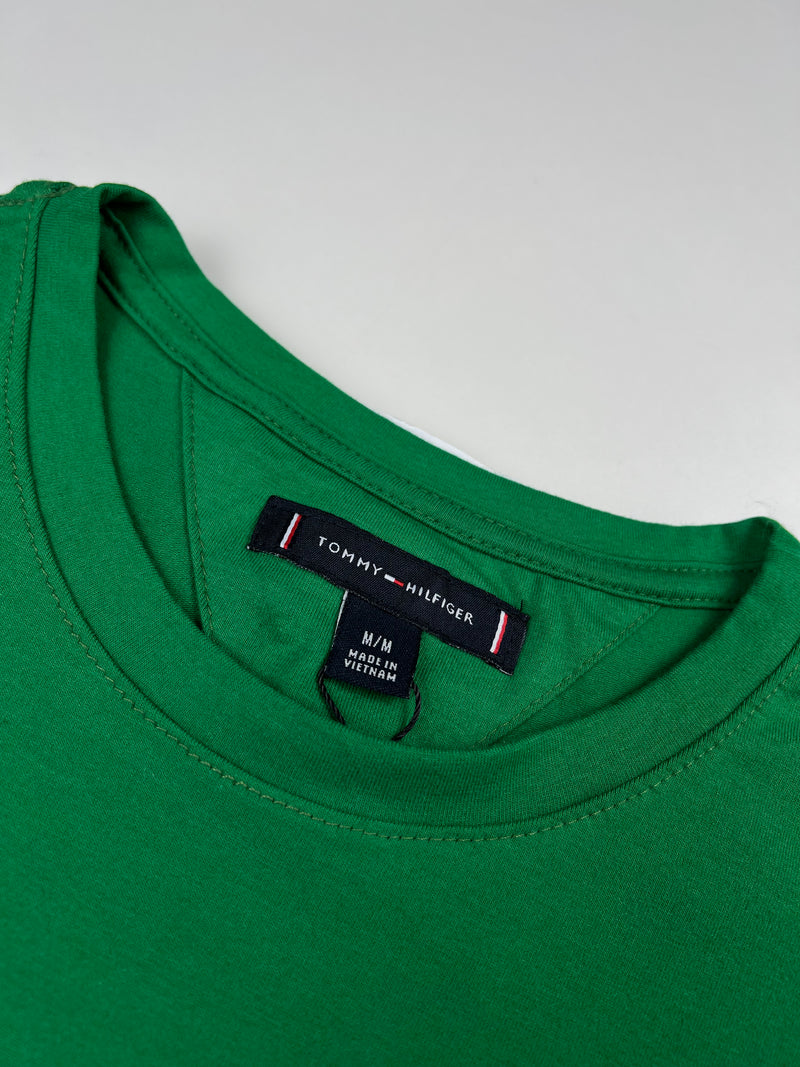 Camiseta Tommy Hilfiger - Verde - Algodão Egípcio