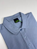 Camisa Gola Polo Hugo Boss - Azul Petróleo