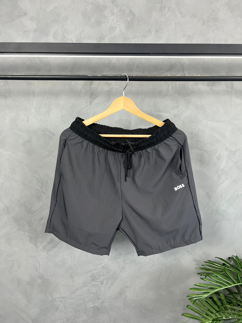 Short Tactel Hugo Boss - Cinza
