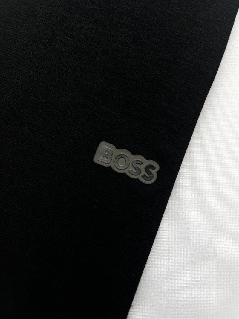 Camiseta Hugo Boss - Preta - Algodão Egípicio