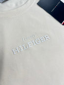 Camiseta Tommy Hilfiger - Off White - Algodão Egípcio