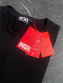Camiseta Diesel - Preta - Algodão Egípicio