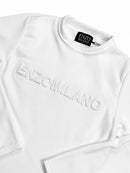 Moletom Fleece Enzo Milano - Branco