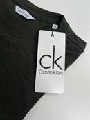 Camiseta Calvin Klein - Verde Militar - Algodão Egípcio