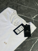 Camiseta Armani Exchange - Bege - Algodão Egípicio