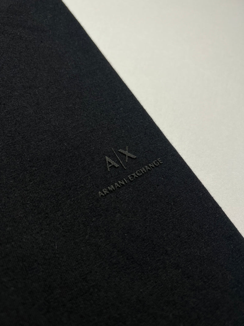 Camiseta Armani Exchange - Preta - Seda Pima