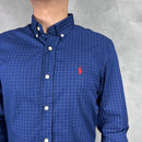 Camisa Social AZ/VR Polo Ralph Lauren Oxford - Xadrez