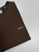 Camiseta Calvin Klein - Marrom  - Algodão Egípcio