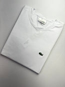 Camiseta Lacoste - Branca - Algodão Egípcio