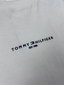 Camiseta Tommy Hilfiger - Branca - Seda Pima