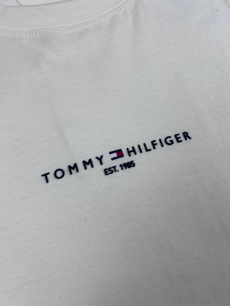 Camiseta Tommy Hilfiger - Branca - Seda Pima