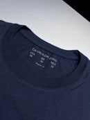 Camiseta Calvin Klein - Azul Marinho - Seda Pima