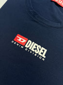 Camiseta Diesel - Azul Marinho - Algodão Egípcio