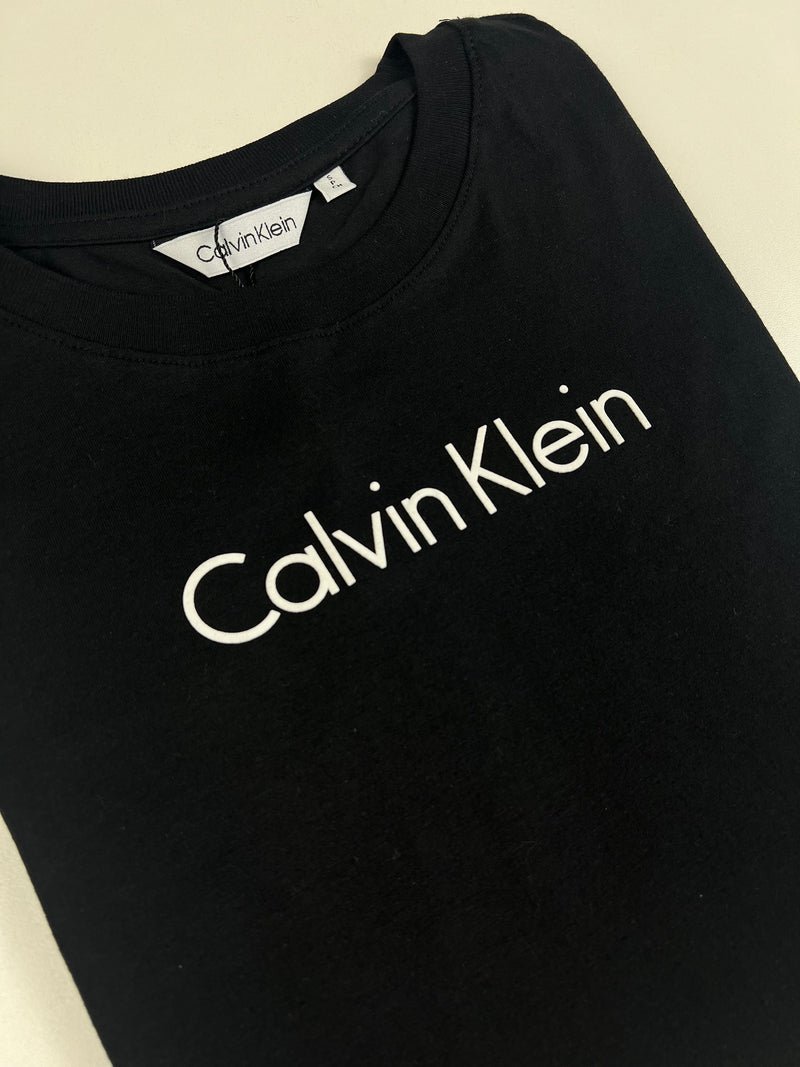 Camiseta Calvin Klein - Preta - Seda Pima