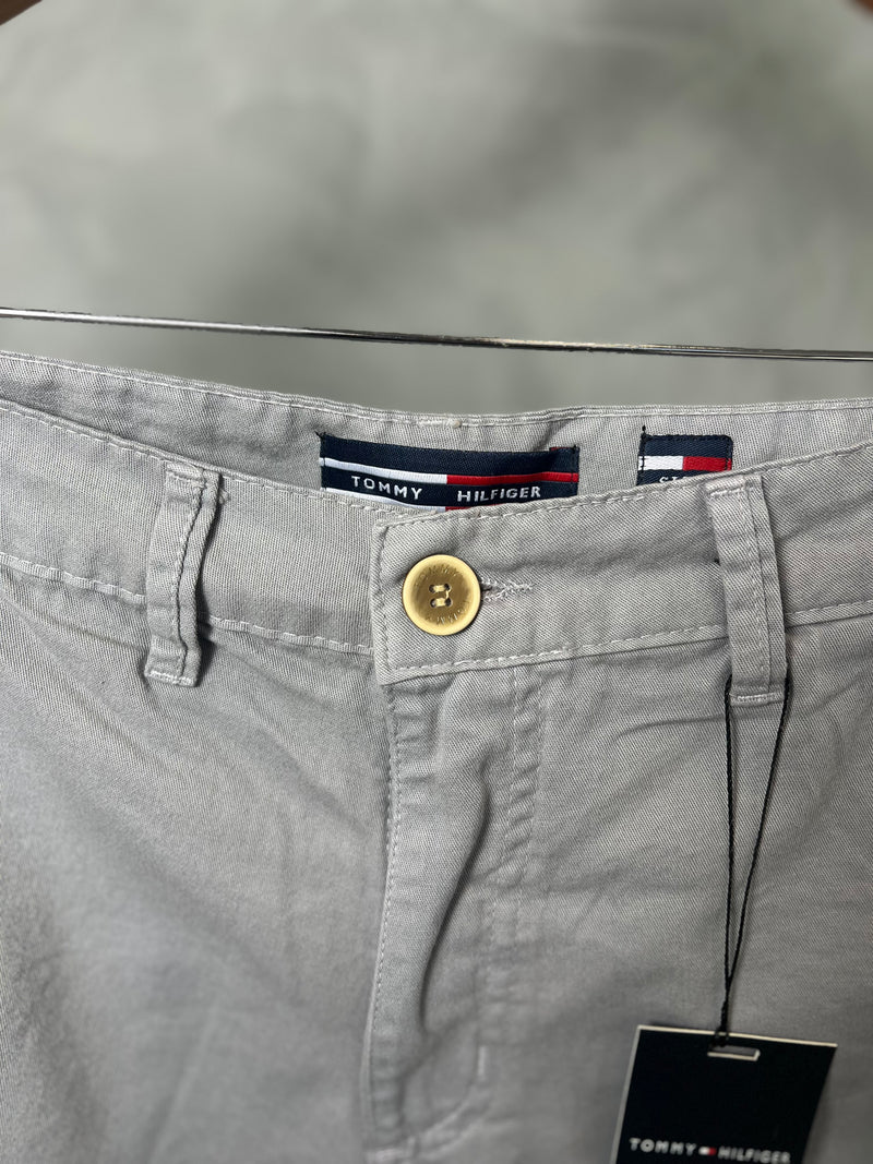 Bermuda Sarja Tommy Hilfiger - Cinza