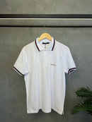 Camisa Gola Polo Calvin Klein - Branca