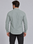 Camisa Social Tommy Hilfiger Regular - Verde Mescla
