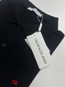Camisa Gola Polo Calvin Klein - Preta