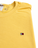 Camiseta Tommy Hilfiger - Amarela - Algodão Egípcio