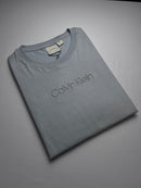 Camiseta Calvin Klein - Cinza - Seda Pima