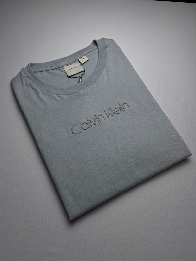 Camiseta Calvin Klein - Cinza - Seda Pima