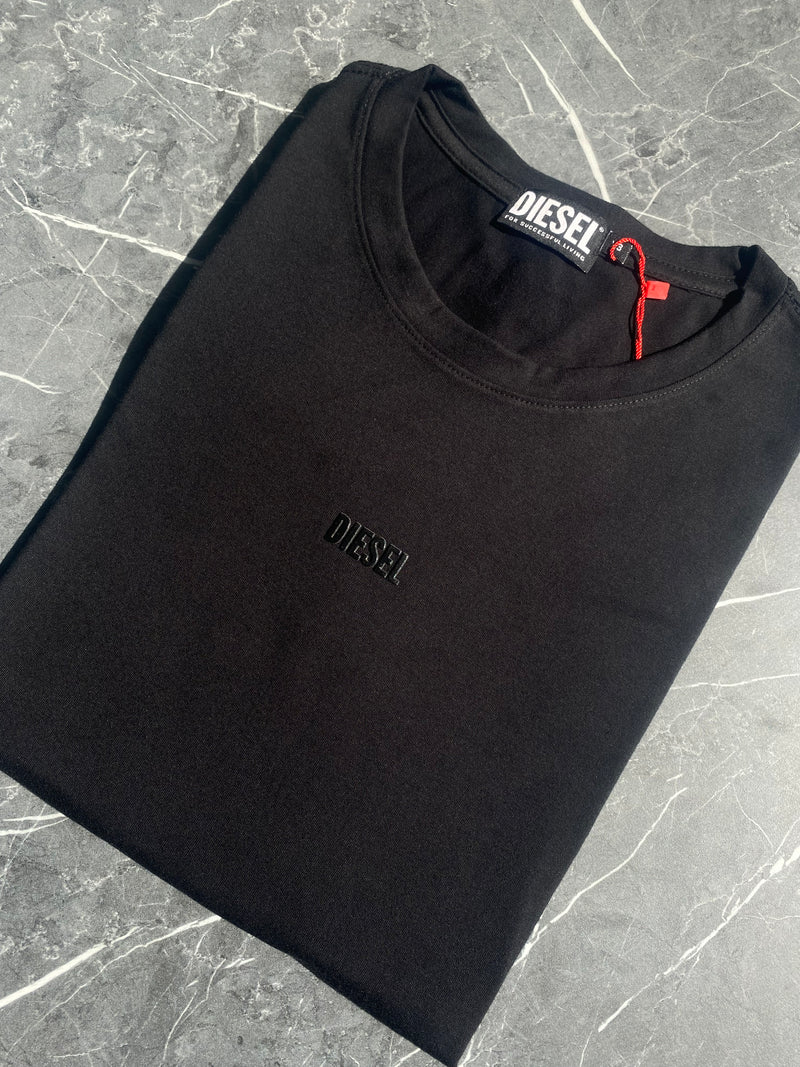 Camiseta Diesel - Preta - Algodão Egípicio