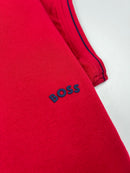Camisa Gola Polo Hugo Boss    - Vermelha