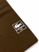 Camiseta Lacoste Paris - Algodão Egípicio - Marrom