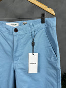 Bermuda Sarja Lacoste - Azul Bebê