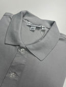 Camisa Gola Polo Lacoste - Cinza Claro