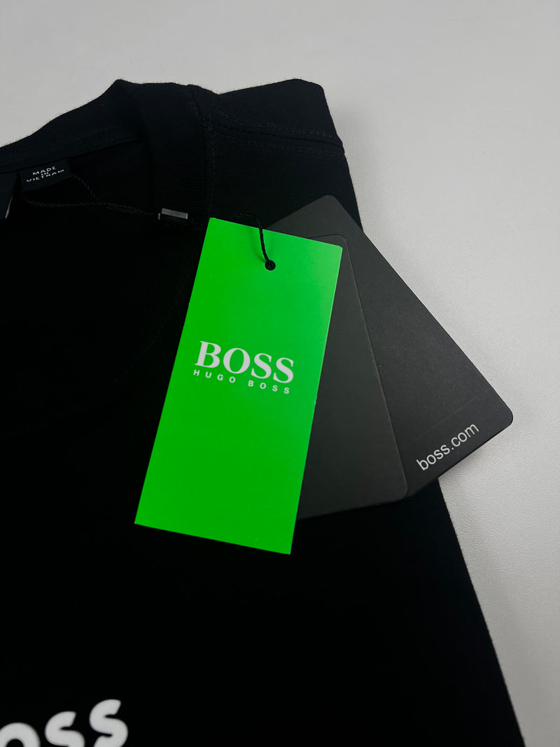 Camiseta Hugo Boss - Preta - Seda Pima