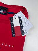 Camiseta Tommy Jeans - Vermelha - Pima Strech