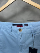 Bermuda Sarja Tommy Hilfiger - Azul  Bebê