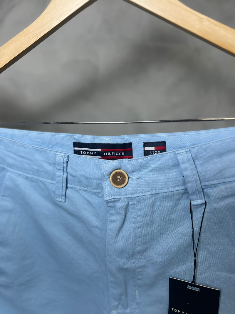 Bermuda Sarja Tommy Hilfiger - Azul  Bebê