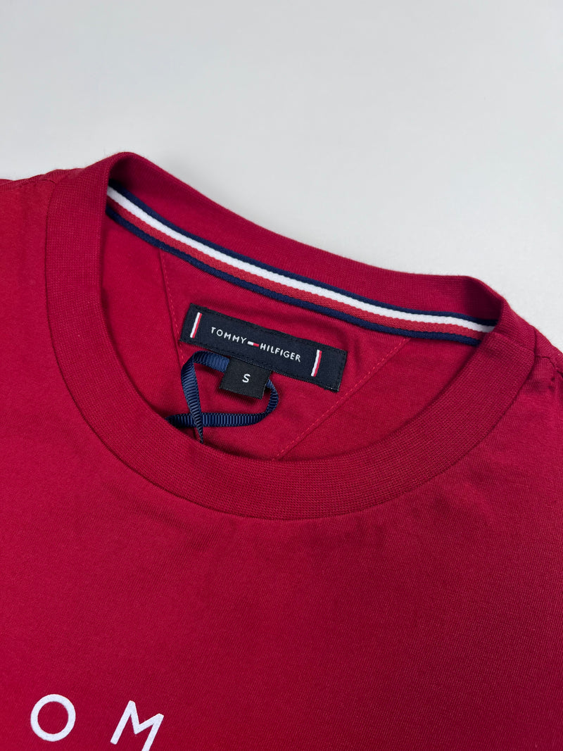 Camiseta Tommy Hilfiger - Vermelha - Seda Pima