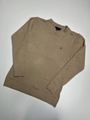 Suéter Tommy Hilfiger Importado Gola Redonda  - Bege