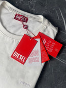 Camiseta Diesel - Off White - Seda Pima
