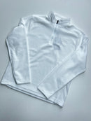 Fleece Ziper Interrompido Enzo Milano Off White