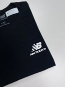 Camiseta New Balance - Preta  - Algodão Egípcio