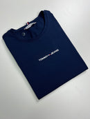 Camiseta Tommy Jeans - Azul Marinho - Algodão Egípcio