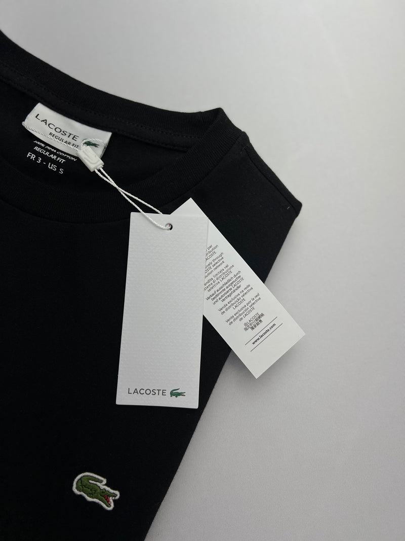 Camiseta Lacoste - Preta - Importada