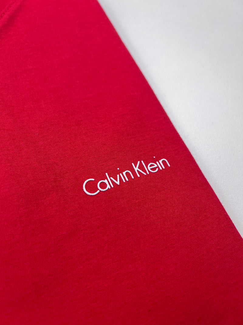 Camiseta Calvin Klein - Vermelha - Seda Pima