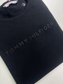 Camiseta Tommy Hilfiger - Preta - Algodão Egípcio