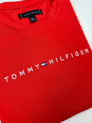 Camiseta Tommy Hilfiger - Vermelha - Algodão Egípicio