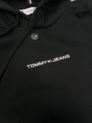 Moletom Tommy Jeans  C/Capuz - Preto