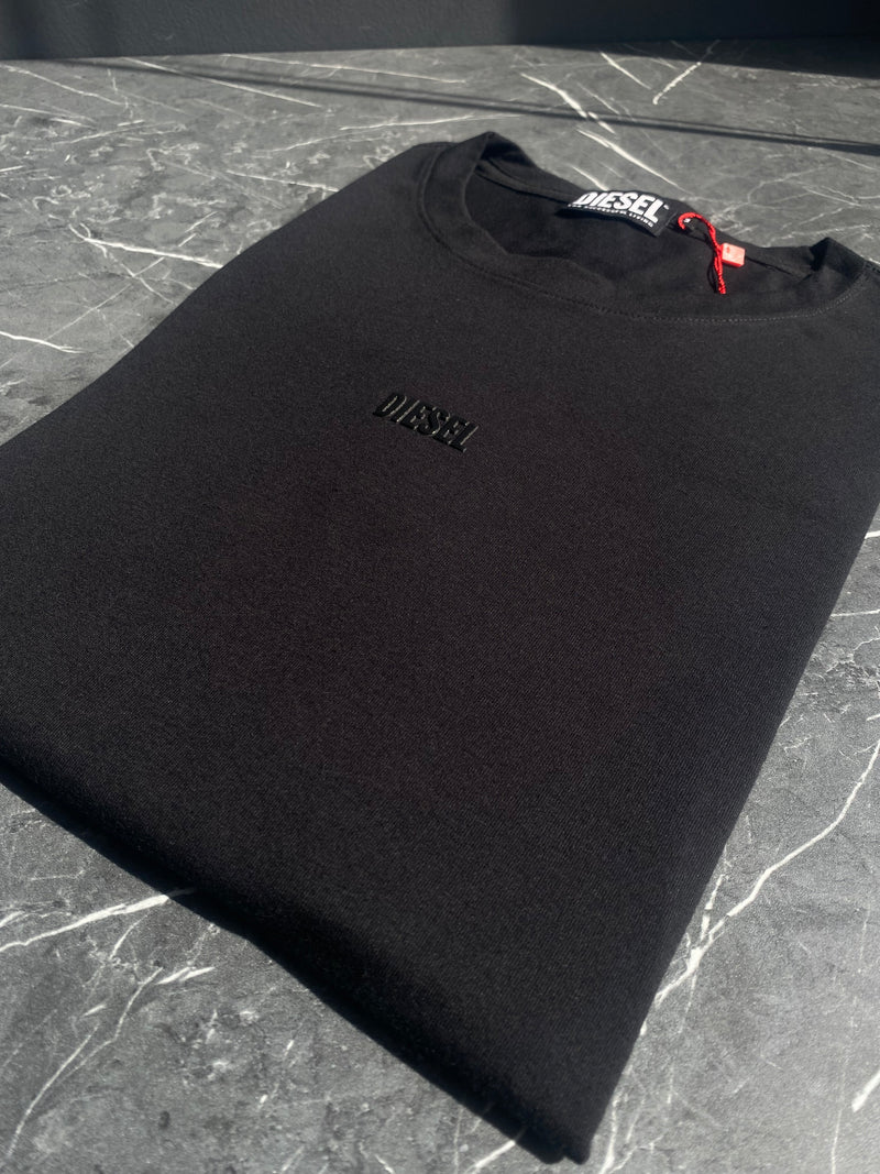 Camiseta Diesel - Preta - Algodão Egípicio