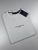 Camiseta Tommy Hilfiger - Branca - Seda Pima