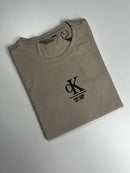 Camiseta Calvin Klein - Bege - Algodão Egípcio