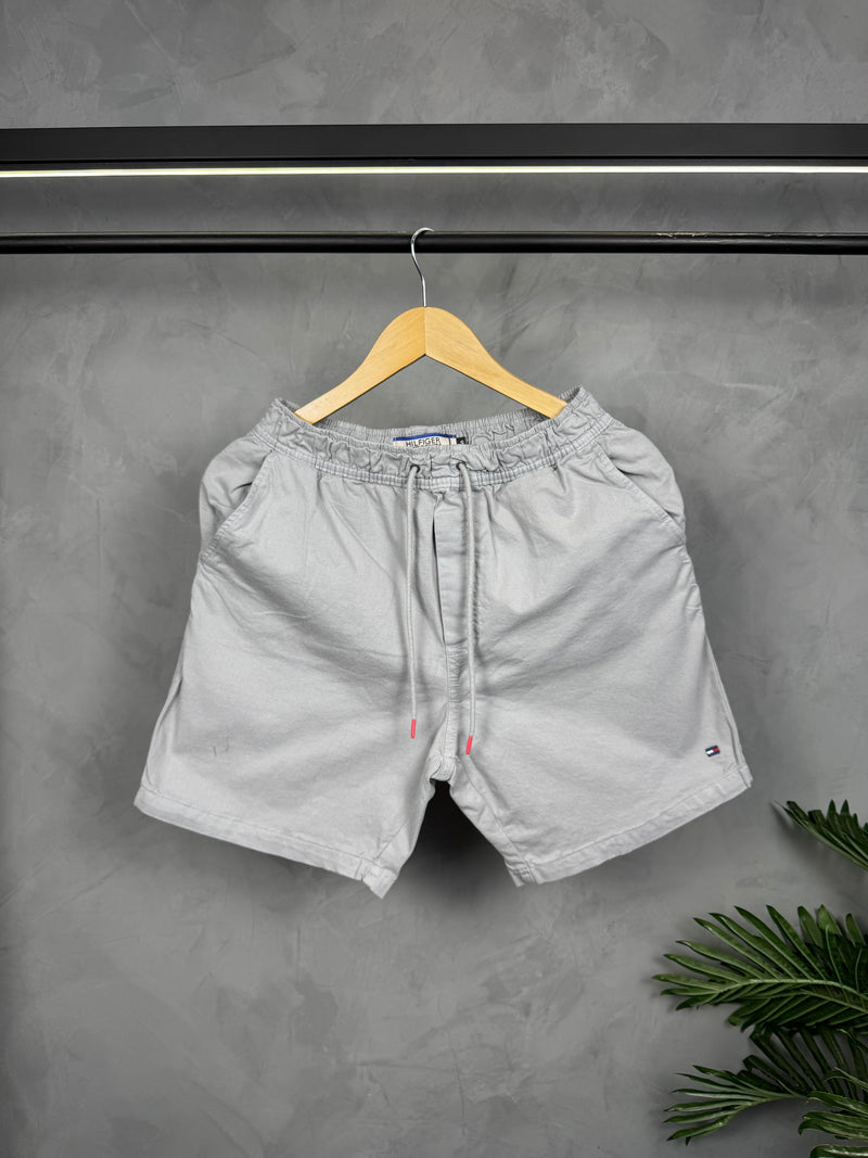 Short Sarja - Tommy Hilfiger - Cinza