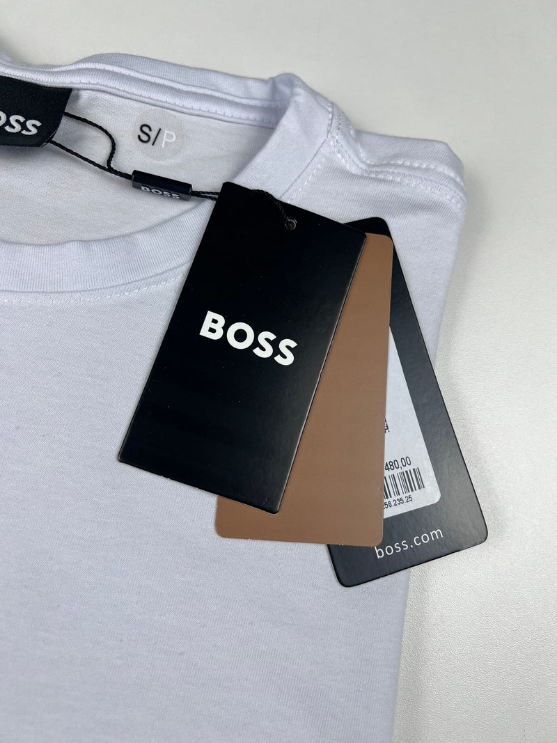 Camiseta Porsche x Boss - Branca - Algodão Egípicio